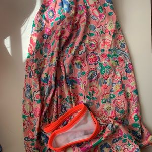 Boden long sleeve rash guard and swim suit bottoms